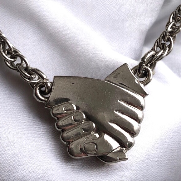 Speidel Holding Hands Bracelet - Picture 1 of 6